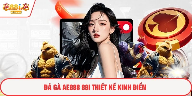 Đá gà AE888 88i thiết kế kinh điển
