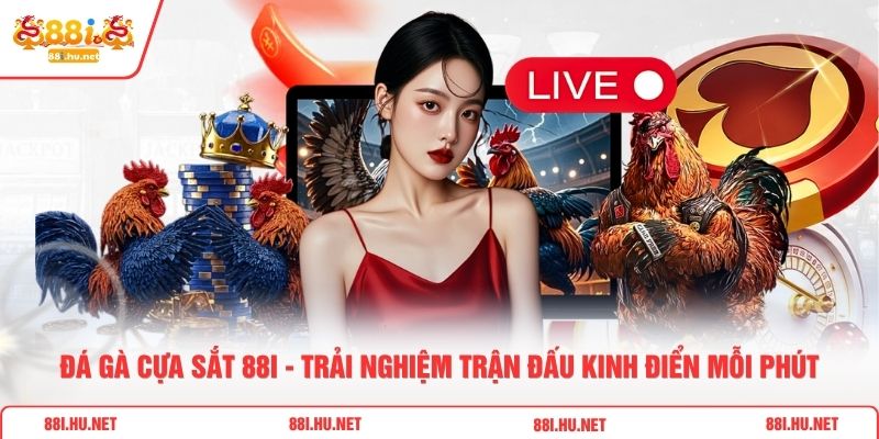 Đá Gà Cựa Sắt 88i - Trải Nghiệm Trận Đấu Kinh Điển Mỗi Phút