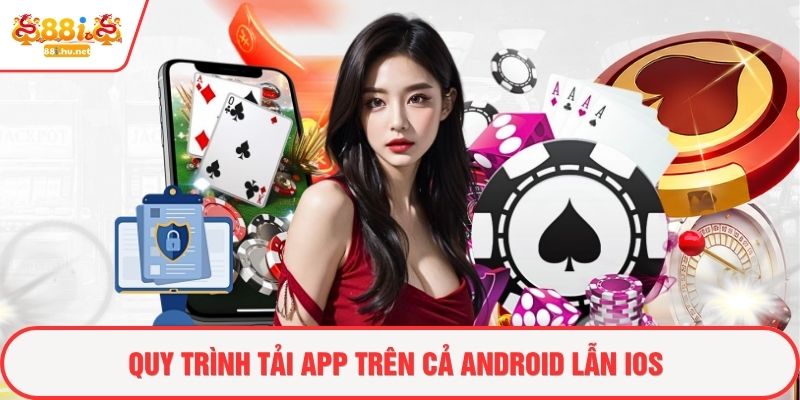 Quy trình tải app trên cả android lẫn iOS